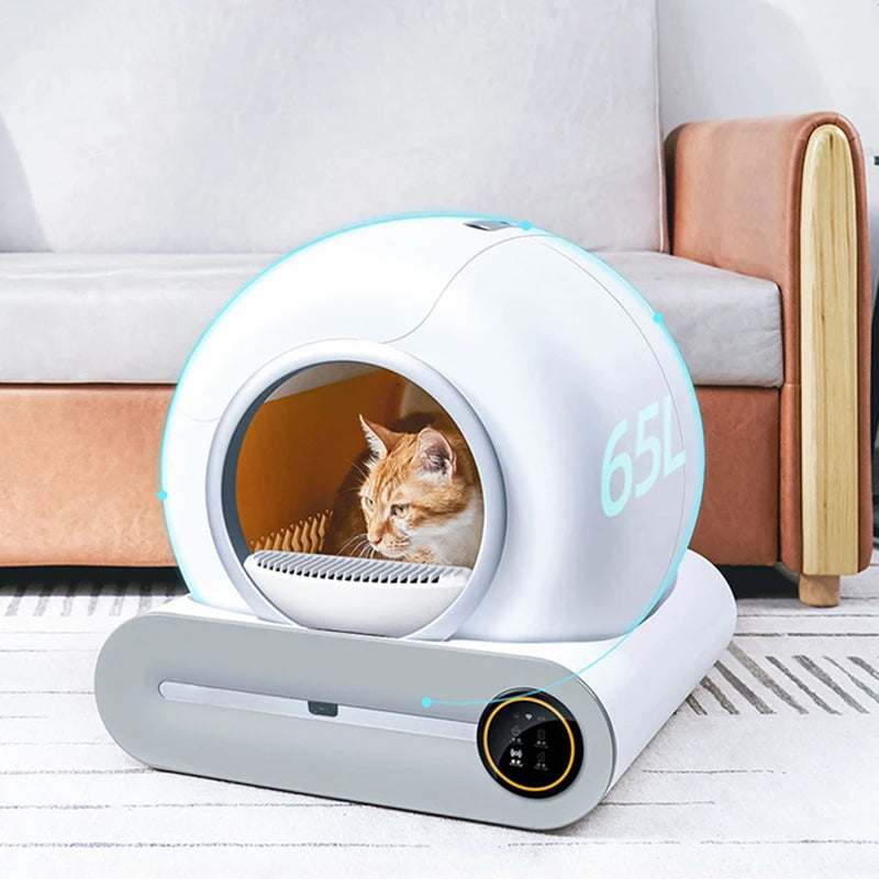Automatic Smart Self-Cleaning Cat Litter Box™