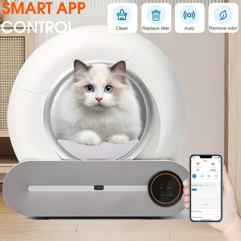Automatic Smart Self-Cleaning Cat Litter Box™